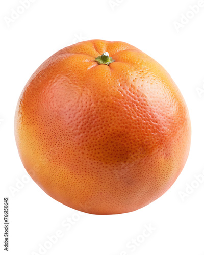 Orange fruit isolated on transparent background