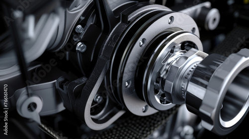 A precision-engineered power steering pump, with variable assist and smooth operation, making maneuvering effortless