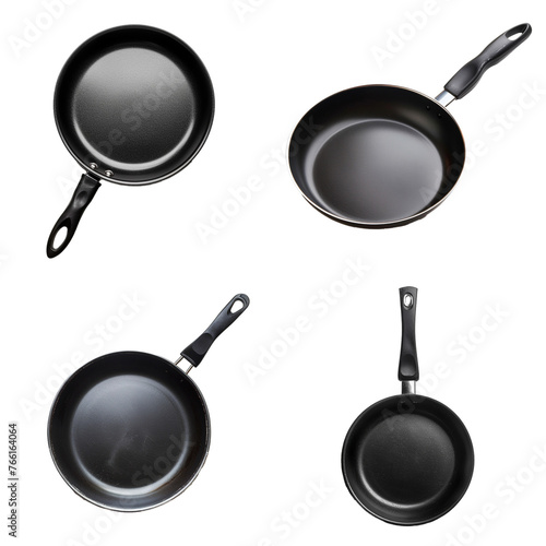 frying pan isolated on white