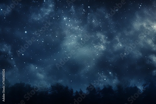 a high resolution blue night sky texture © Celina