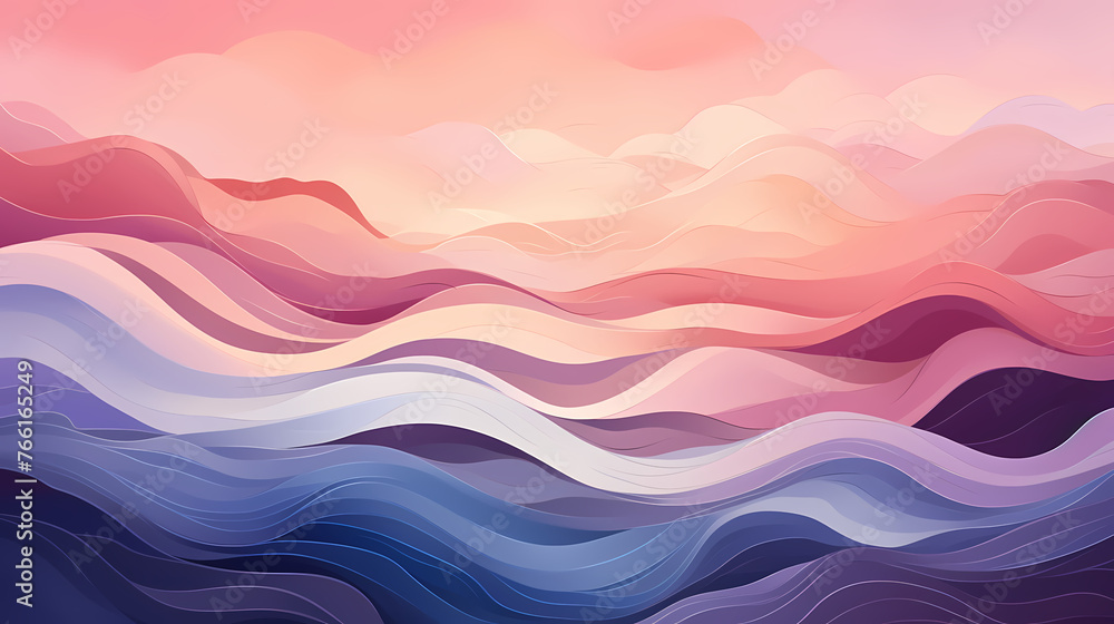abstract background with waves, colorful abstract background with wavy shapes abstract background with waves, colorful abstract background with wavy shapes