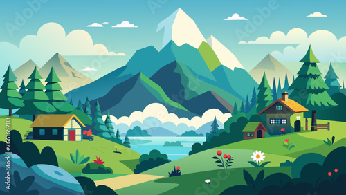 Crafting an Enchanting Hill Station Scene Your Guide to Captivating Landscapes
