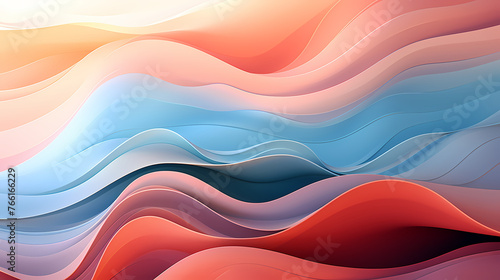 abstract background with waves  colorful abstract background with wavy shapes