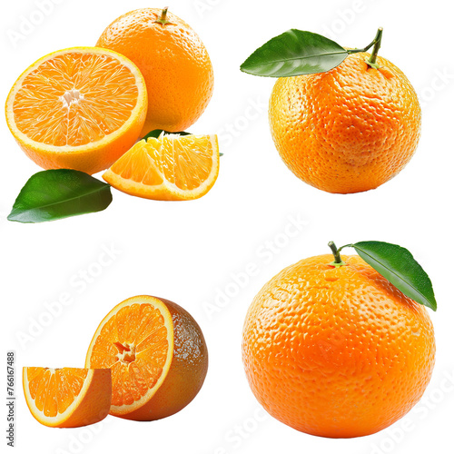 set of oranges