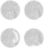 Halftone Fade Backdrop. Black and White Distressed Texture. Vector illustration