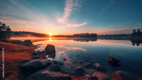 Roundout Resevoir in Catskill mountains