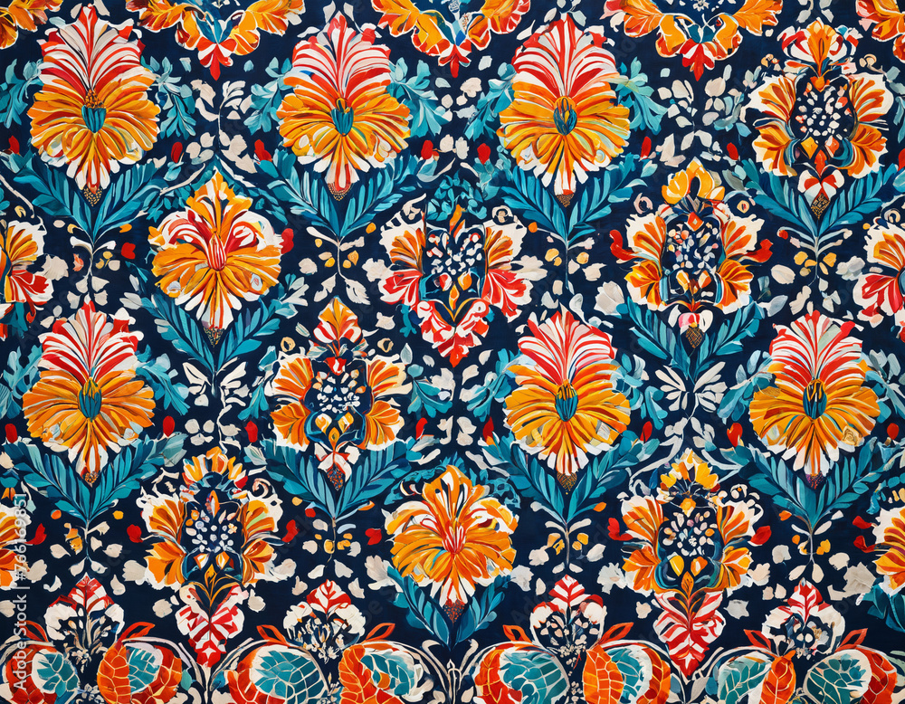 A series of paintings inspired by the vibrant colors and patterns found in traditional textiles from around the world, celebrating diversity in business aesthetics A series of paintings inspired by the vibrant colors and patterns found in traditional textiles from around the world, celebrating diversity in business aesthetics