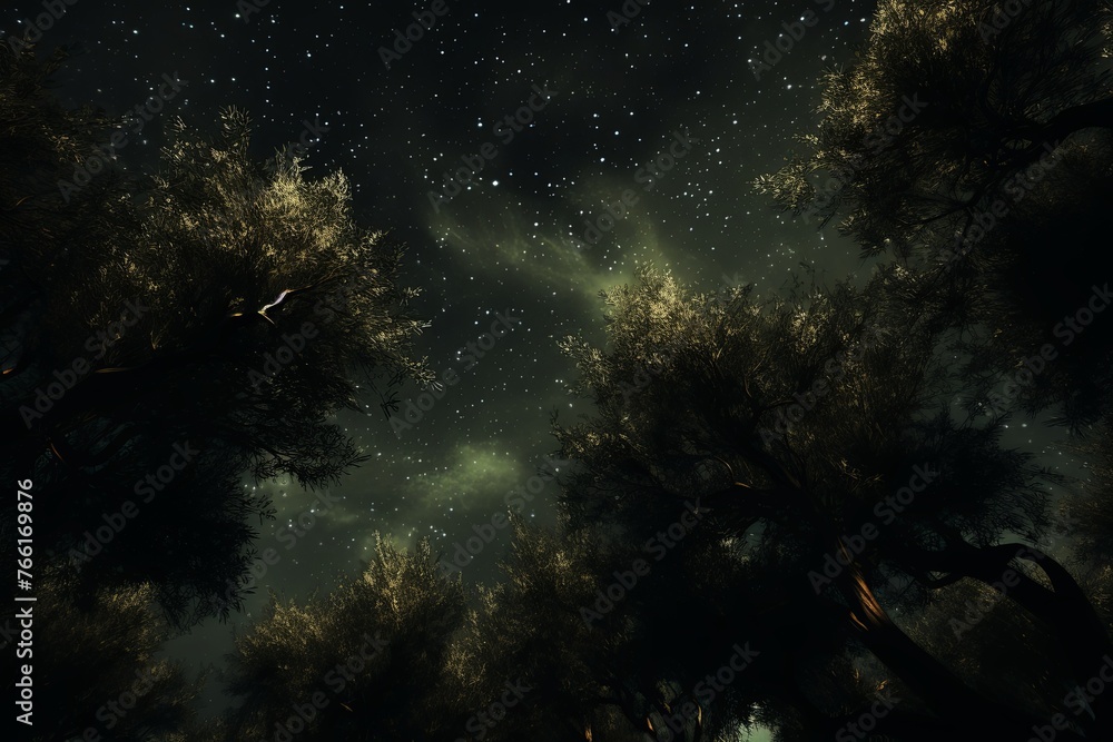 a high resolution olive night sky texture