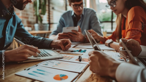 An image of a group of investors participating in a due diligence meeting to evaluate the financial health and potential risks of an investment opportunity live and enjoy, create a photo