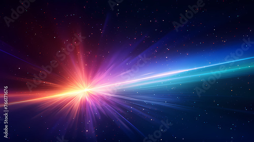 Abstract background with colorful glow