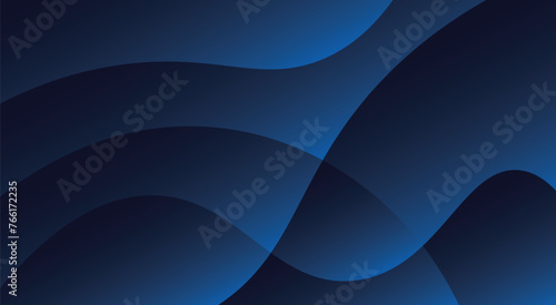 Premium background design with diagonal dark blue line pattern. Abstract blue color background. Dynamic shapes composition. Vector illustration photo