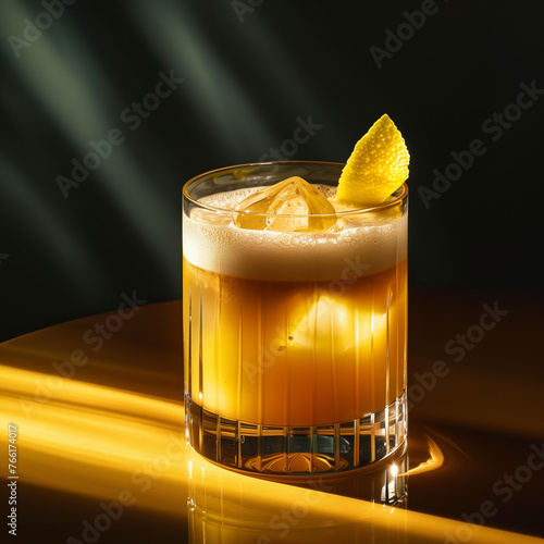 Classic Whiskey Sour cockta...