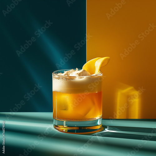 Classic Whiskey Sour cockta...