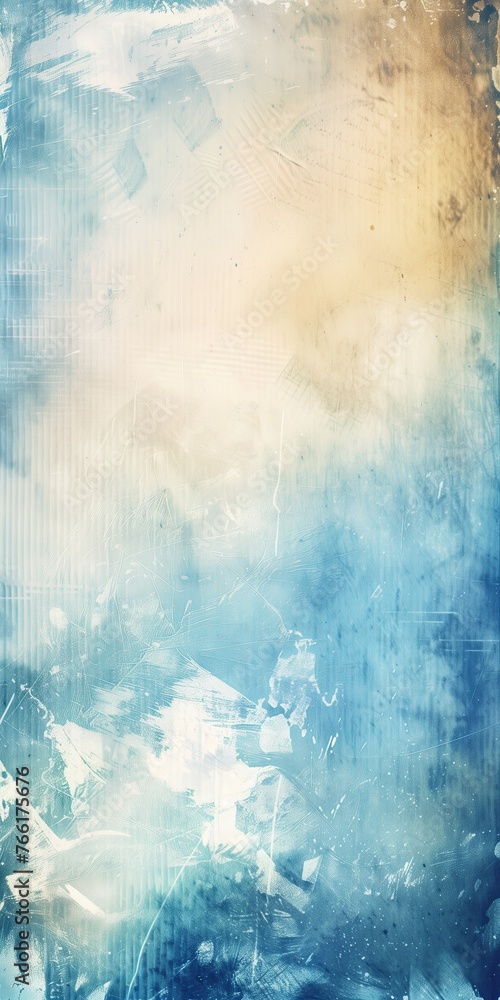 Obraz premium Artistic Grunge Paper Texture: Crafted Vintage Background with Stained Details