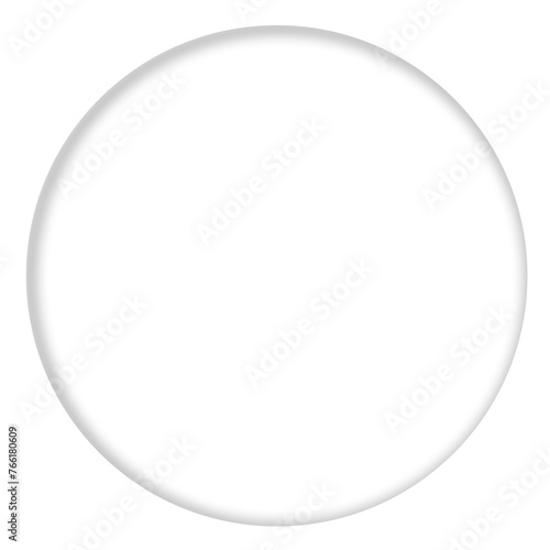 Photos Round inner gray shadow