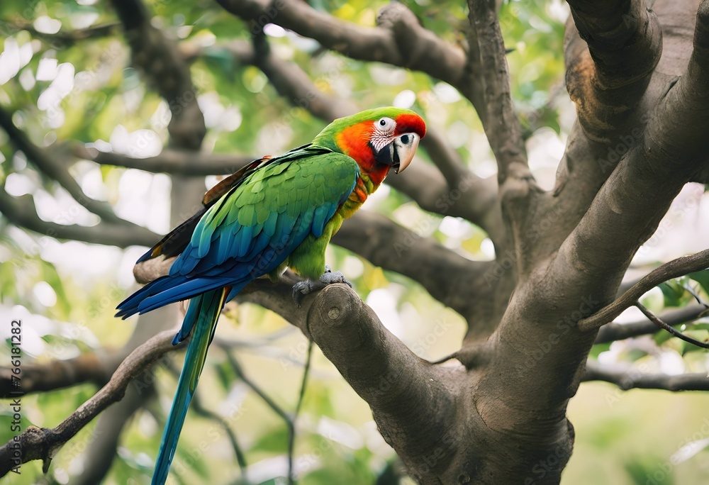 Obraz premium A close up of a Parrot