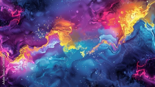 Abstract Background Wallpaper Texture Colorful 3d illustration