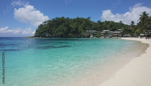 exotic diniwid beach resorts in tropical paradise boracay philippines