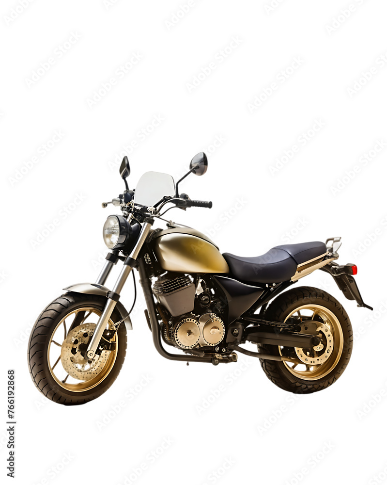motorcycles isolated 3d rendering