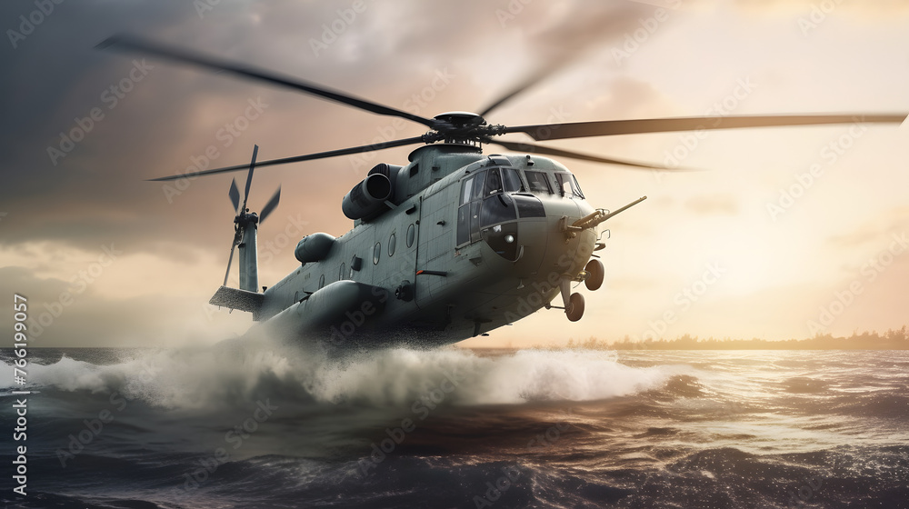 military ship carrying helicopter and chopper military ship carrying helicopter and chopper