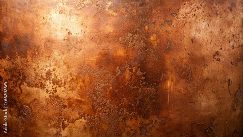 Rusty tarnished copper metal texture background