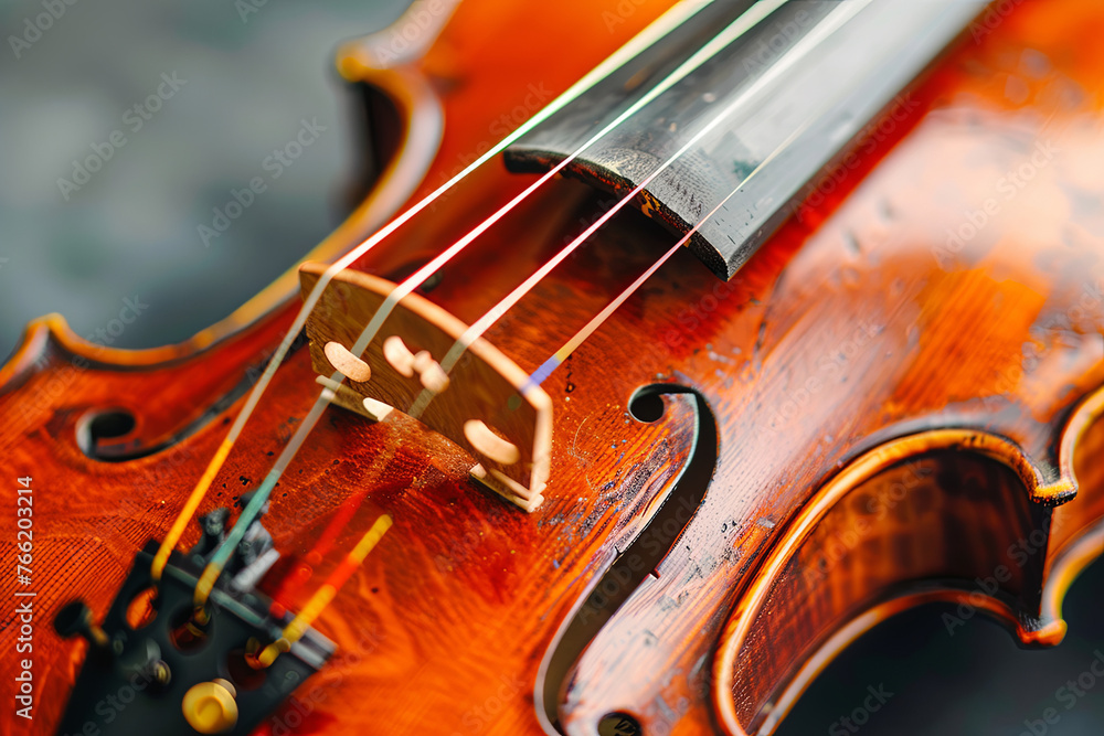 Fototapeta premium Musical instrument violin