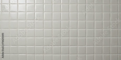White ceramic tile wall texture background. Close up of white ceramic tile wall texture.