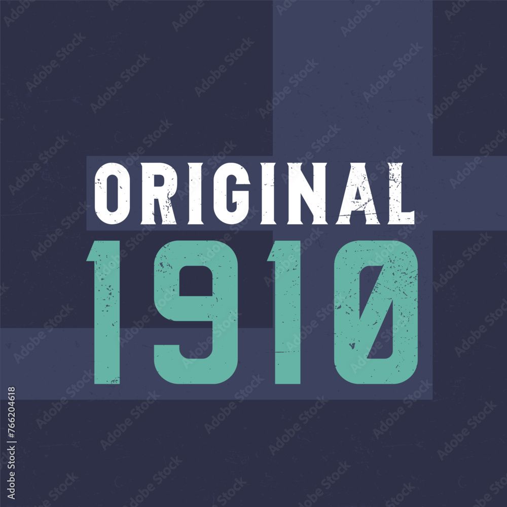 Original 1910. Birthday celebration for those born in the year 1910