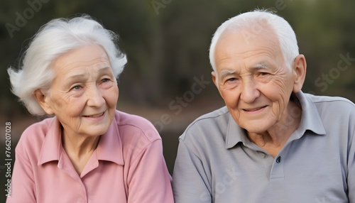 elderly couple