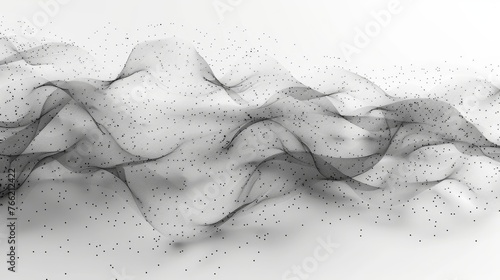 An abstract magnet origami with a starry sky or universe on a white background. Modern low poly illustration of a drawn starry sky.