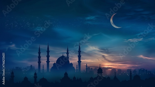 Ramadan concept background © Ege