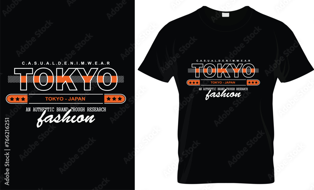 Obraz premium Abstract typography t-shirt and apparel design, Creative streetwear concept vector graphic design abstract illustration, for t-shirt, hoodie, urban style design,lettering typography.