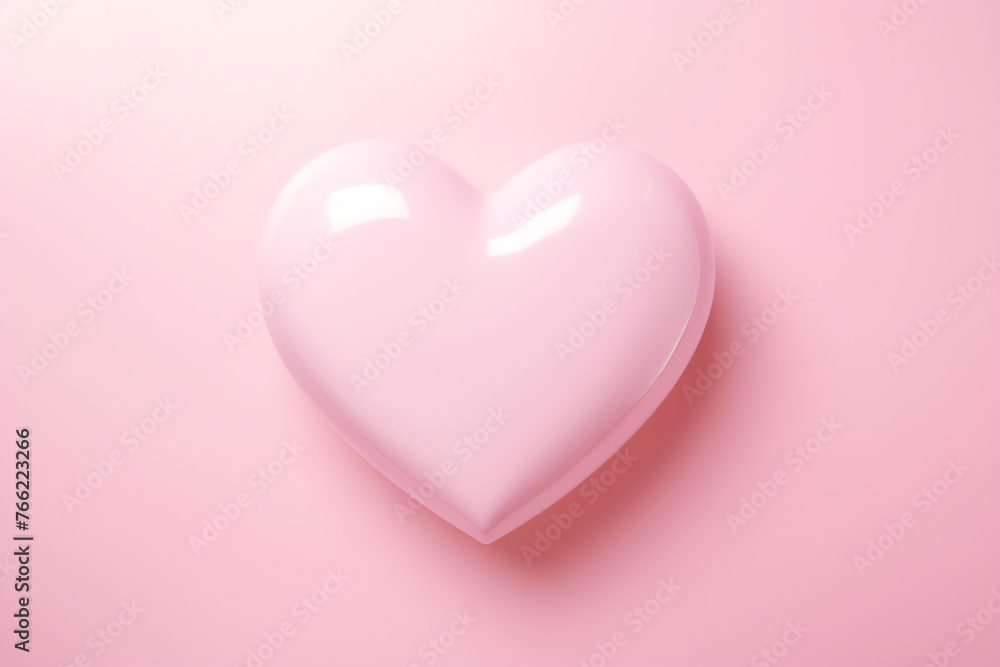 a pink heart on a pink background