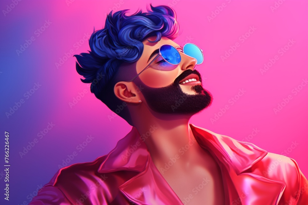 Happy Pride! Queer male, gender nonconformative, gender bender gay