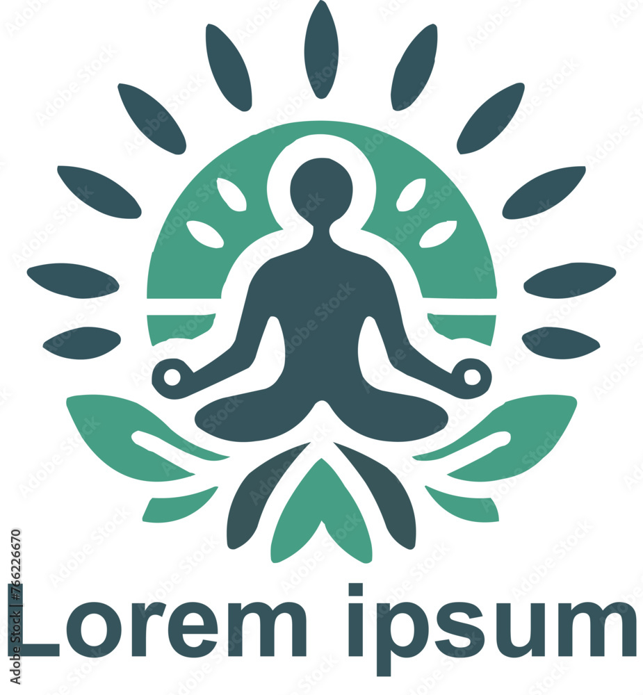 yoga logo design yoga logo design