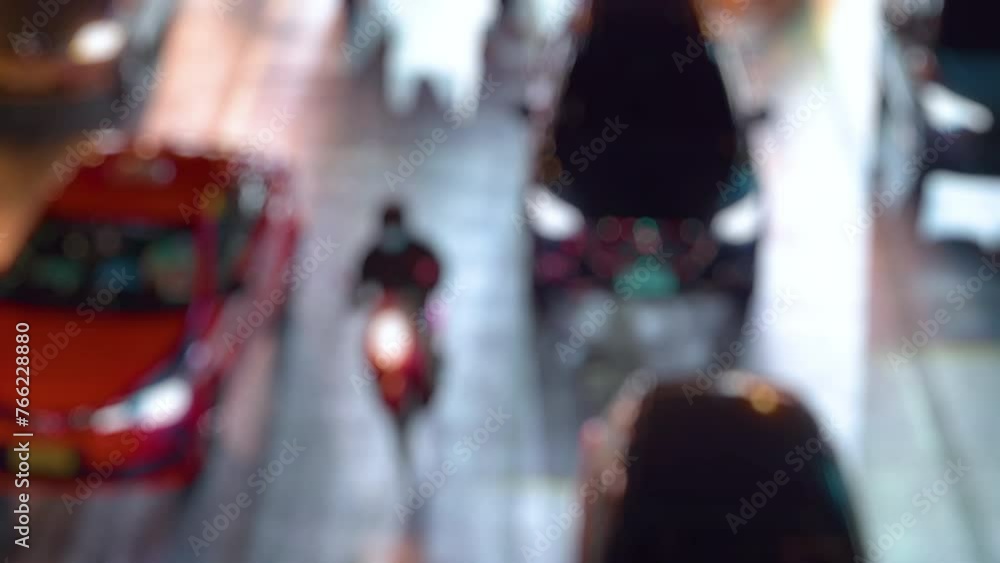 Traffic jam at express way Rush hour. Blurred jammed street traffic at night. Night traffic jam on the crossroad. Traffic jam at express way Rush hour. Blurred jammed street traffic at night. Night traffic jam on the crossroad.