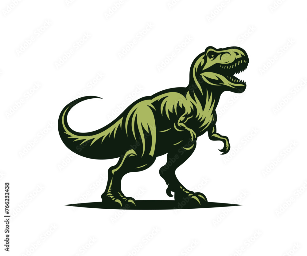 Fototapeta premium Tyrannosaurus Rex Logo