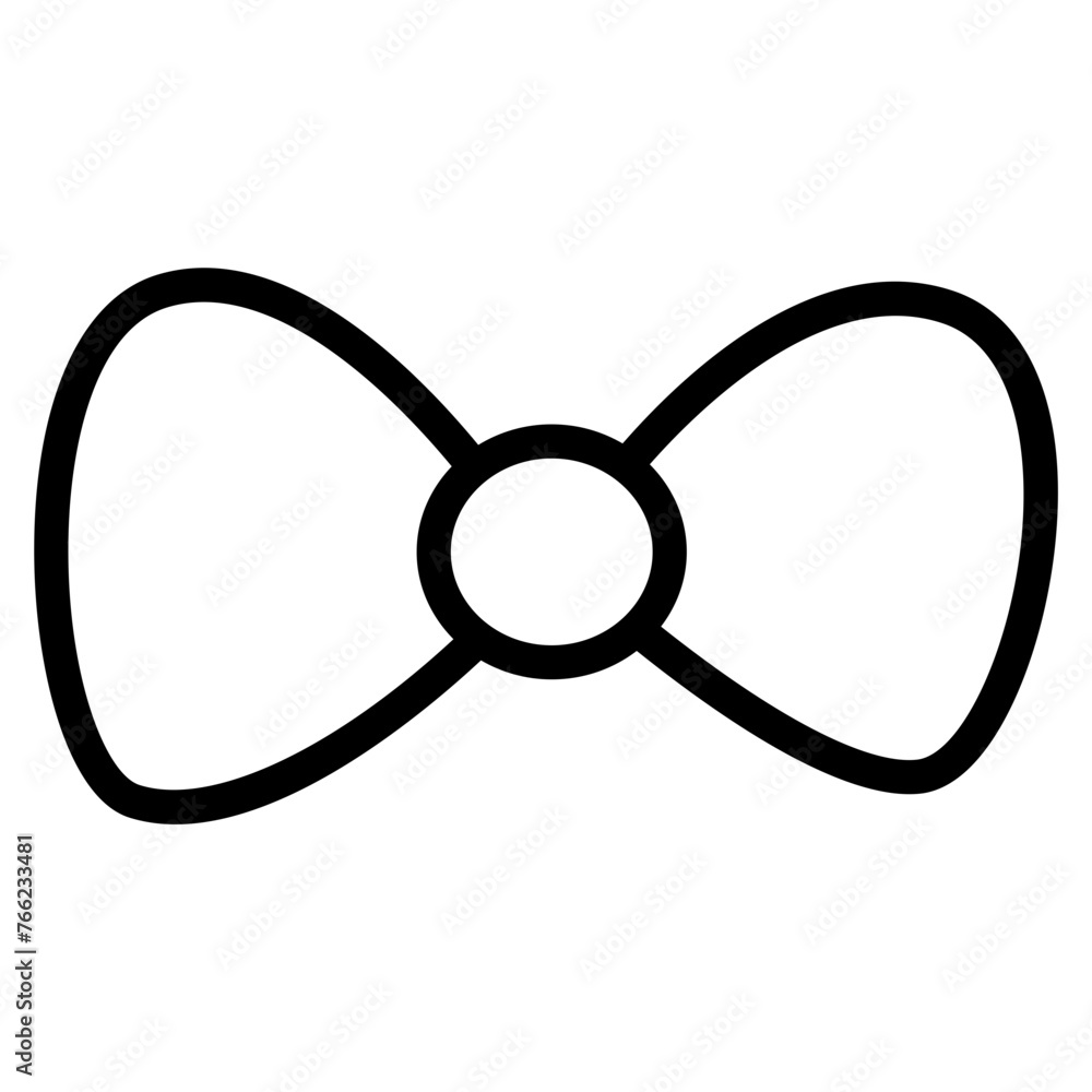 Naklejka premium Bow ribbon icon