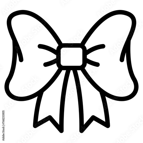 Bow ribbon icon