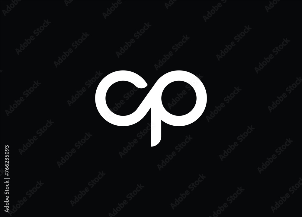 CP Alphabet initial letter logo , template logo design vector CP Alphabet initial letter logo , template logo design vector