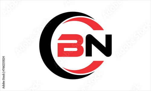 BN initial letter circle icon gaming logo design vector template. batman logo, sports logo, monogram, polygon, war game, symbol, playing logo, abstract, fighting, typography, minimal, wings logo, sign