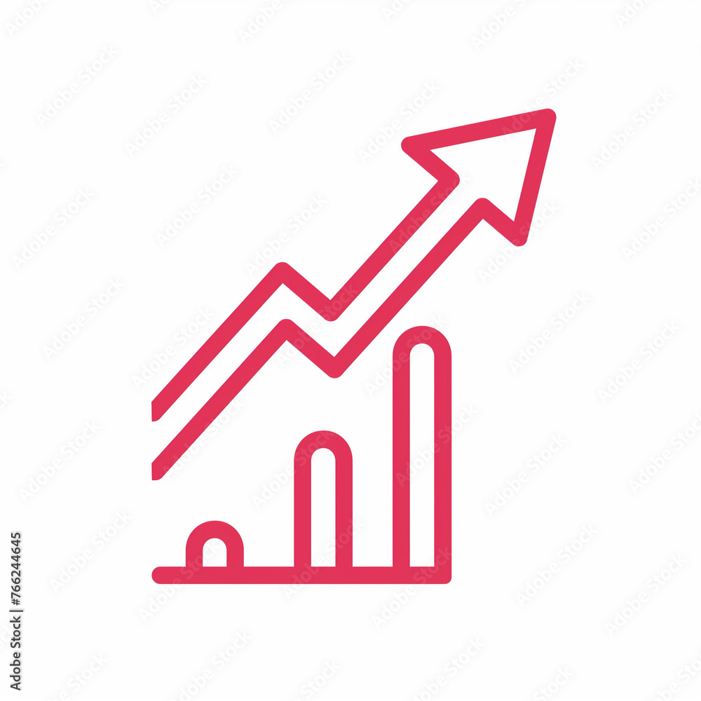 graph icon arrow, Business graph with arrow, graph, business, arrow, chart, growth, diagram, finance, success, market, Red arrow up line icon on white background graph icon arrow, Business graph with arrow, graph, business, arrow, chart, growth, diagram, finance, success, market, Red arrow up line icon on white background