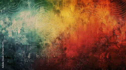 Abstract Vintage Colored Background - Professional Title Suggestion: Retro Abstract Gradient Backdrop
