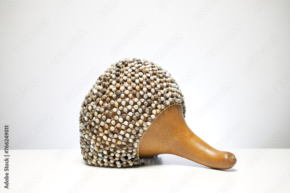 shekere - shaker isolated on white background shekere - shaker isolated on white background
