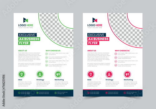 Exclusive Business Flyer Template | A4 | Print Ready