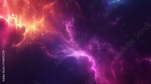 Galaxy cosmos abstract multicolored background 