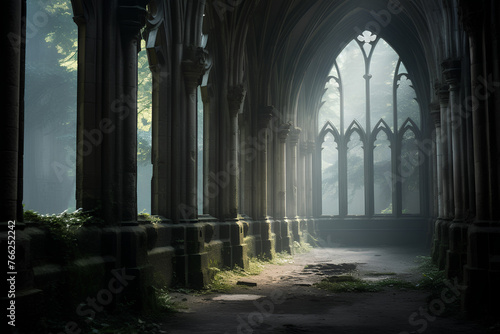 Entwined with Mystery  The Gothic Abbey in Romanticism s Lens