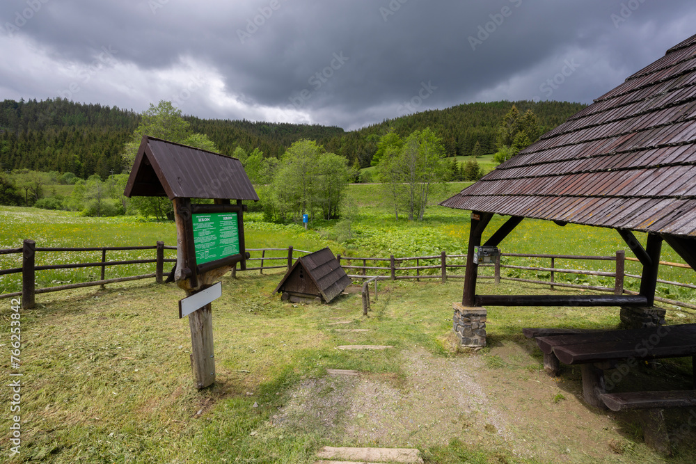 Spring of Hron, Horehronie, Low Tatras, Slovakia Spring of Hron, Horehronie, Low Tatras, Slovakia