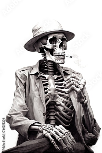 minimalistic skeleton