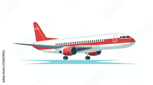 Airplane icon vector design template Flat vector 